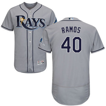 Wilson Ramos Tampa Bay Rays gray jersey