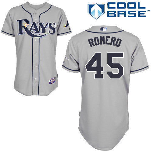 Romero Tampa Bay Rays grey jersey