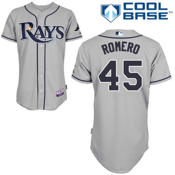Romero Tampa Bay Rays grey jersey