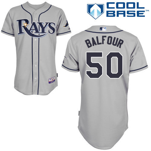 Balfour Tampa Bay Rays grey jersey