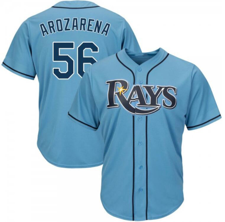 Randy Arozarena Tampa Bay Rays royal jersey