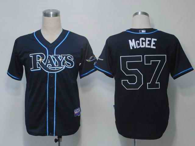 Mcgee Tampa Bay Rays blue jersey