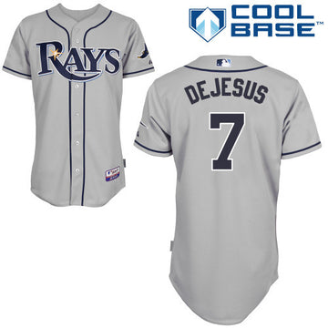Dejesus Tampa Bay Rays grey jersey
