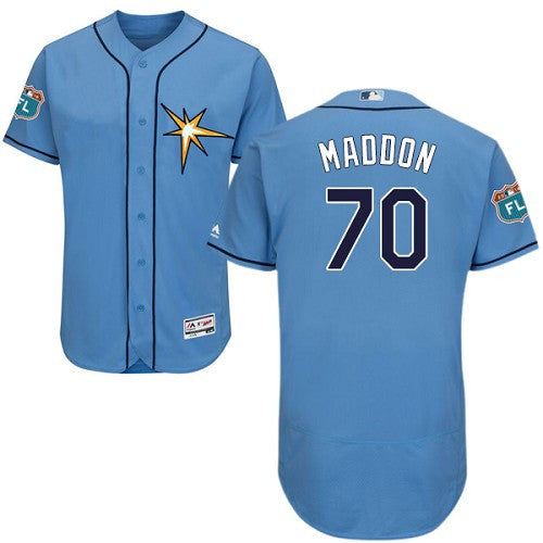 Joe Maddon Tampa Bay Rays blue jersey