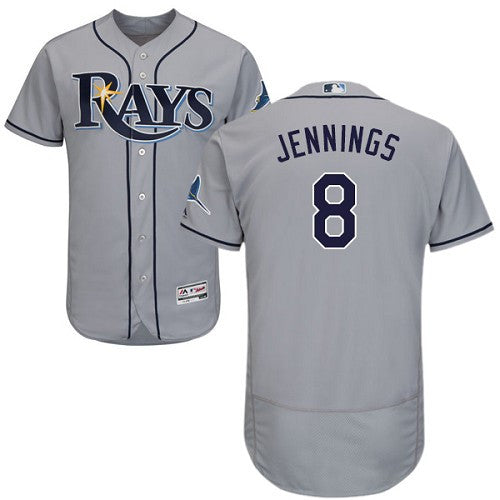 Desmond Jennings Tampa Bay Rays gray jersey