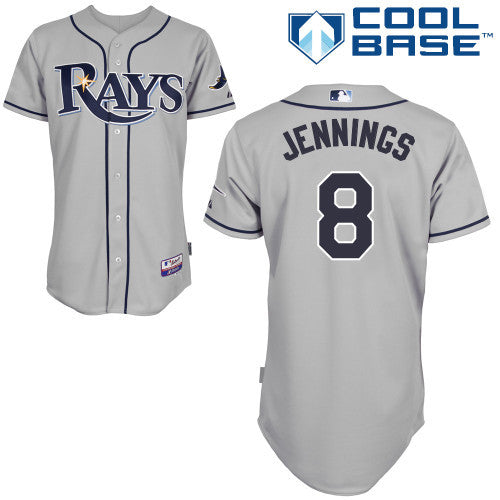 Jennings Tampa Bay Rays grey jersey