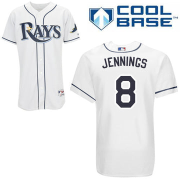 Jennings Tampa Bay Rays white jersey
