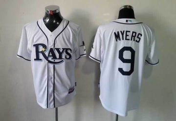 Myers Tampa Bay Rays white jersey