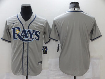 Custom Tampa Bay Rays gray jersey
