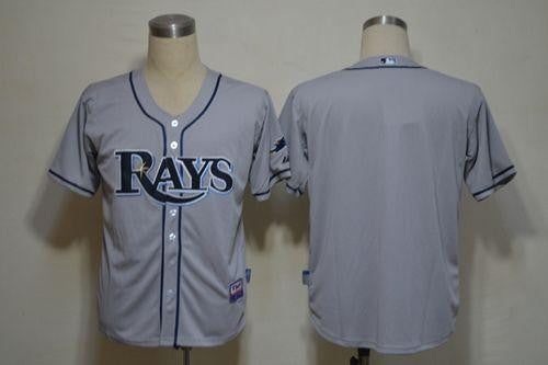 Custom Tampa Bay Rays grey jersey