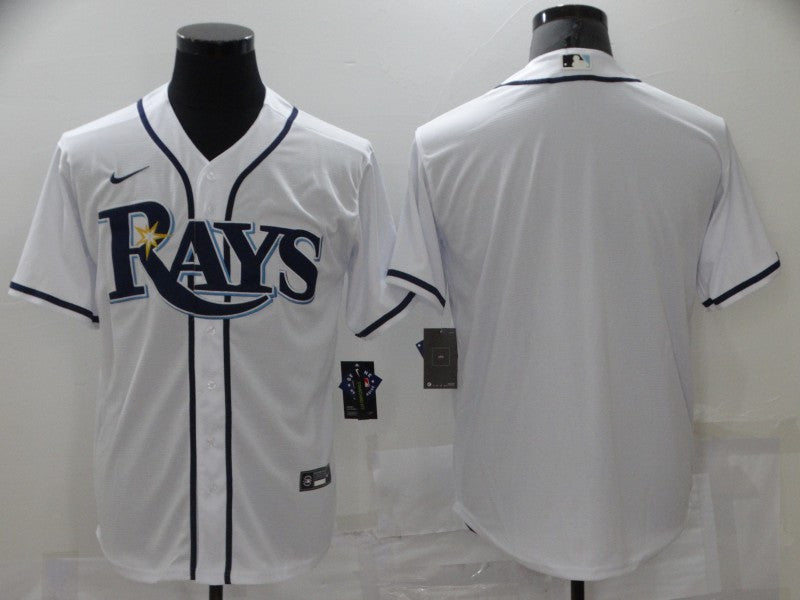 Custom Tampa Bay Rays white jersey