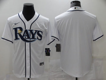 Custom Tampa Bay Rays white jersey
