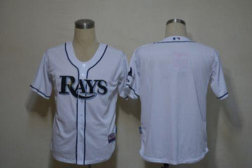Custom Tampa Bay Rays white jersey