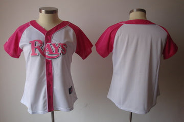 Custom Tampa Bay Rays white Fashion jersey