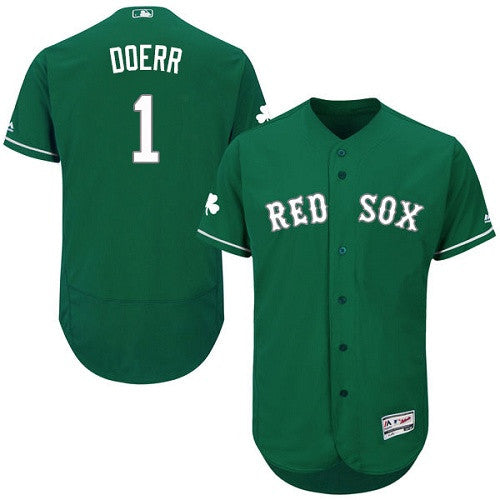 Bobby Doerr Boston Red Sox green jersey