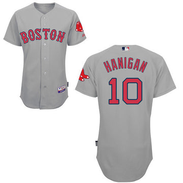 Ryan Hanigan Boston Red Sox grey jersey