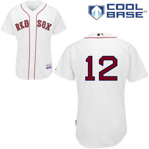 Mike Napoli Boston Red Sox white jersey