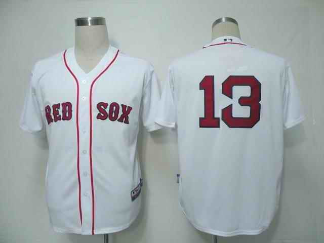 Crawford Boston Red Sox white jersey