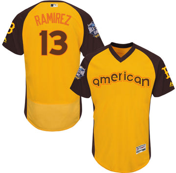 Hanley Ramirez Boston Red Sox yellow All-Star jersey