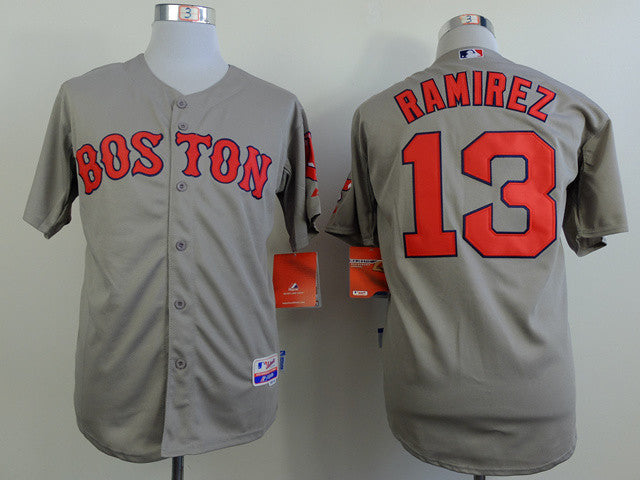 Ramirez Boston Red Sox grey jersey