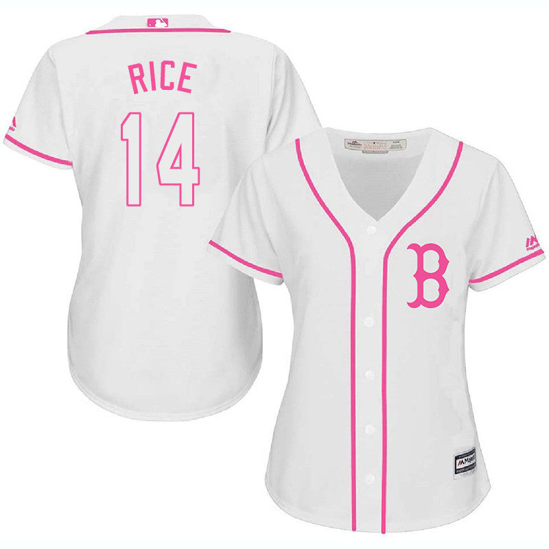 Jim Rice Boston Red Sox white jersey