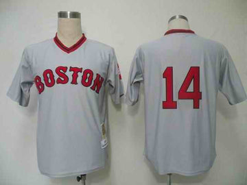 Rice Boston Red Sox grey jersey