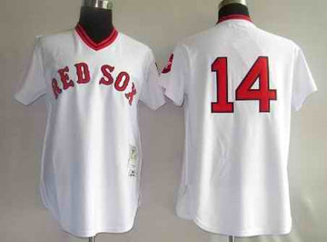 Rice Boston Red Sox white jersey