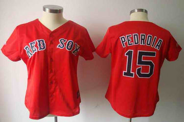 Pedroia Boston Red Sox red jersey