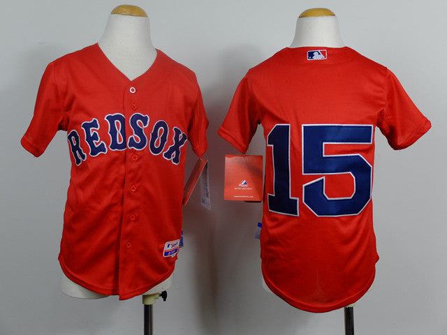 Pedroia Boston Red Sox red jersey