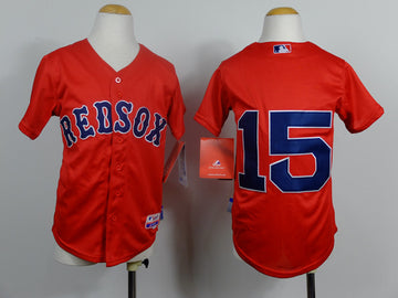 Pedroia Boston Red Sox red jersey