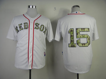 Pedroia White Boston Red Sox camo Camo jersey