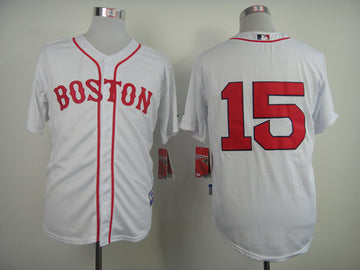 Pedroia Boston Red Sox white jersey