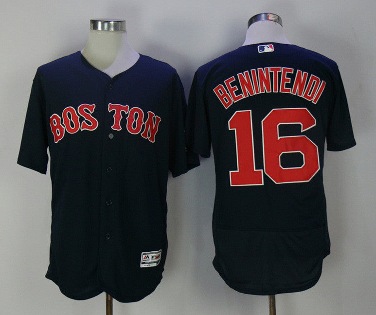 Andrew Benintendi Boston Red Sox navy jersey