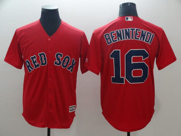 Andrew Benintendi Boston Red Sox red jersey