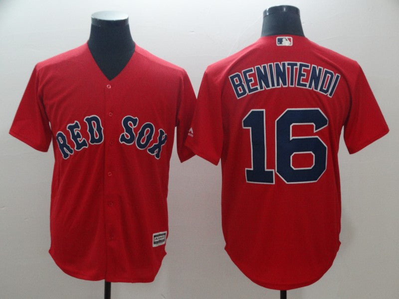 Andrew Benintendi Boston Red Sox red jersey