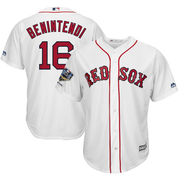 Andrew Benintendi Boston Red Sox white Home jersey