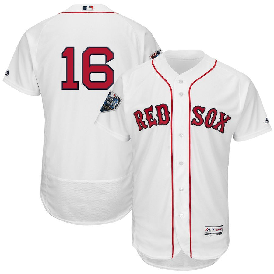 Andrew Benintendi Boston Red Sox white jersey