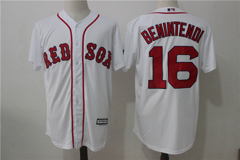 Andrew Benintendi Boston Red Sox white jersey