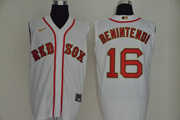 Andrew Benintendi Boston Red Sox white jersey