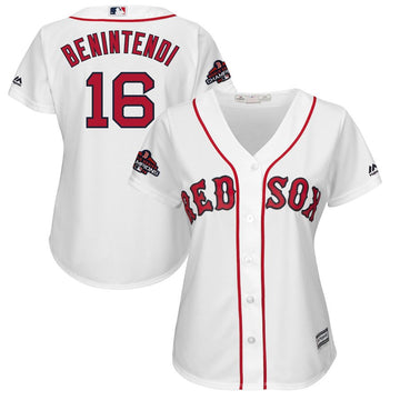 Andrew Benintendi Boston Red Sox white jersey