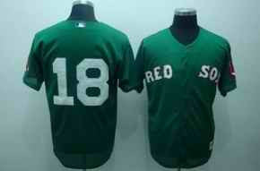 Daisuke Matsuzaka Boston Red Sox green jersey