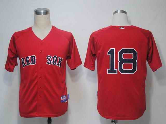 Daisuke Matsuzaka Boston Red Sox red jersey