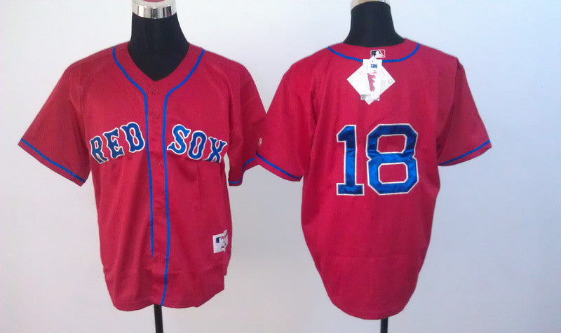 Daisuke Matsuzaka Boston Red Sox red jersey