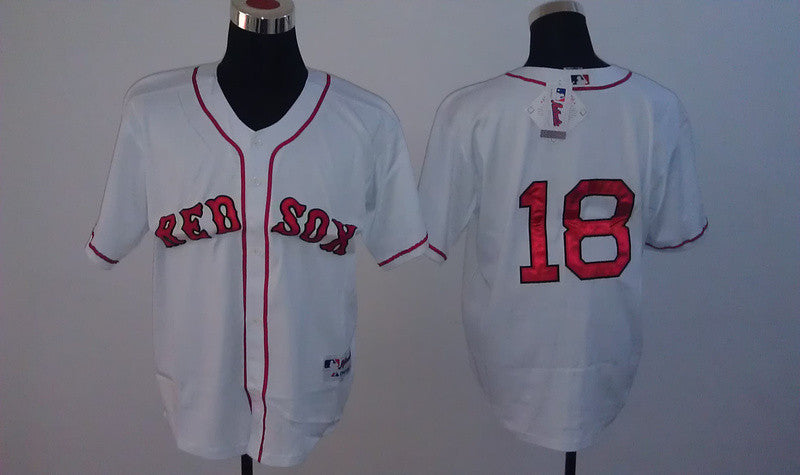 Daisuke Matsuzaka Boston Red Sox white jersey