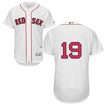 Fred Lynn Boston Red Sox white jersey