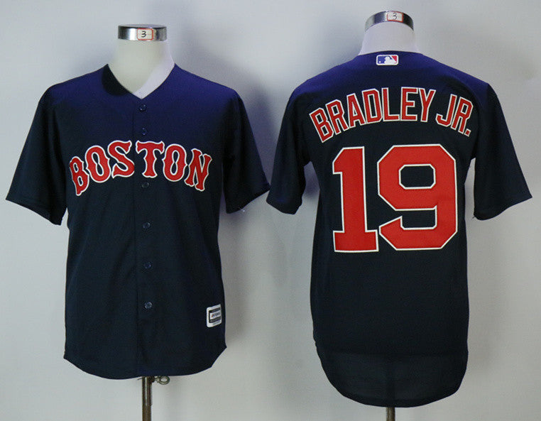 Jackie Bradley Jr Boston Red Sox navy jersey