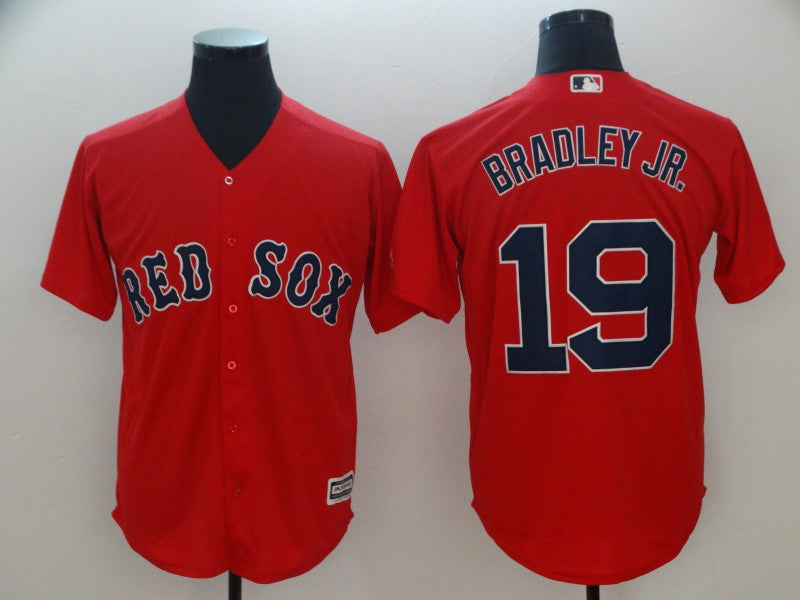 Jackie Bradley Jr Boston Red Sox red jersey