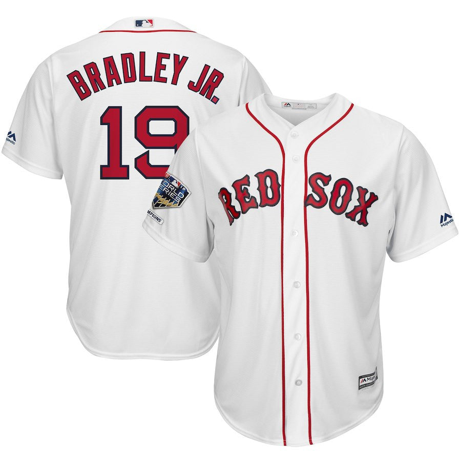 Jackie Bradley Jr Boston Red Sox white Home jersey