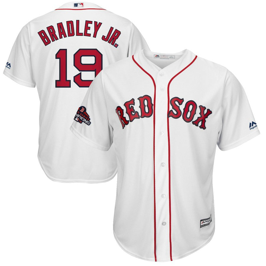 Jackie Bradley Jr Boston Red Sox white jersey