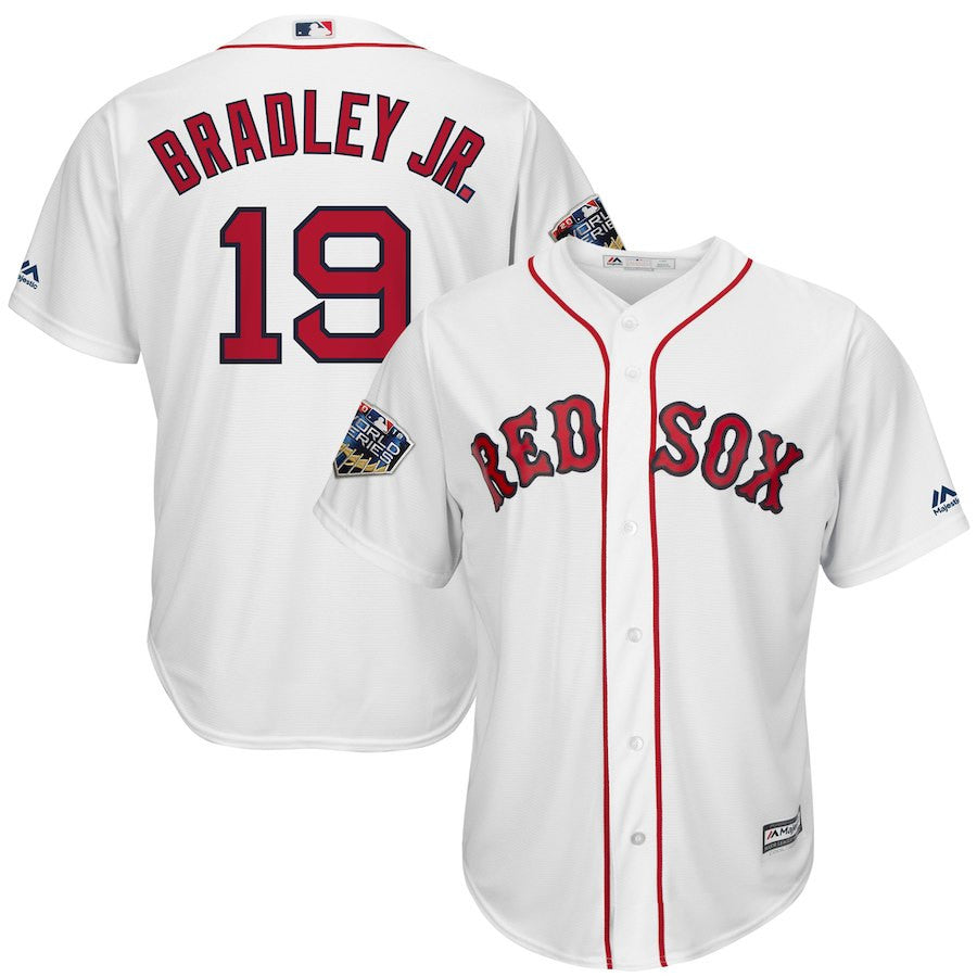 Jackie Bradley Jr Boston Red Sox white jersey